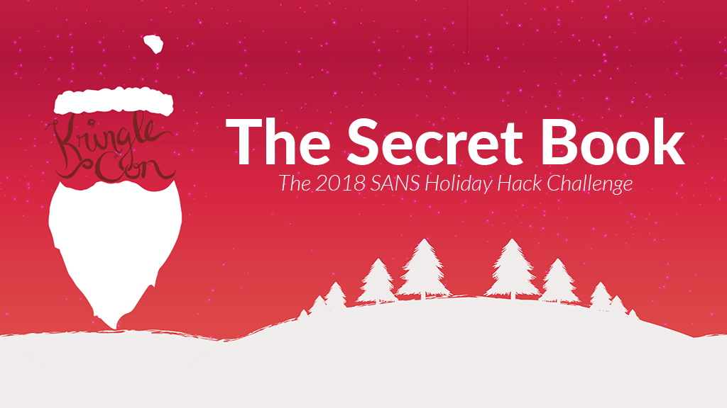 KringleCon 1 (2018) | The Kringle Secrets Book